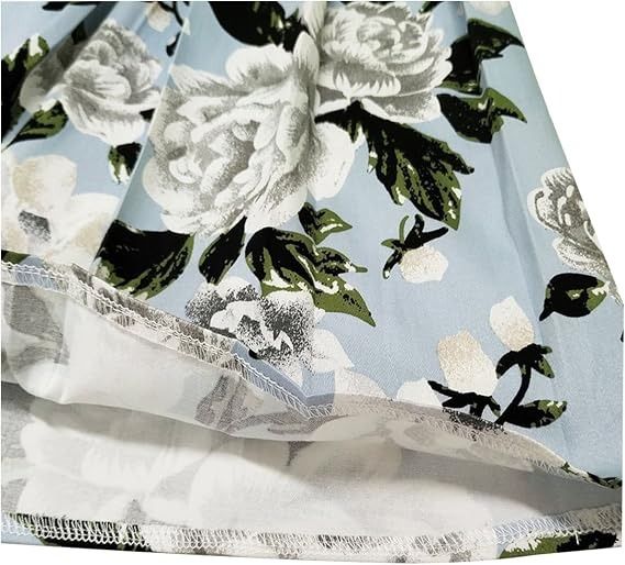 Floral Pleated Skirt obraz 4